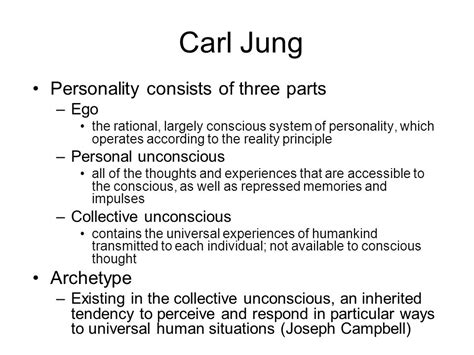 Does Jung.